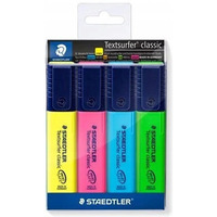 Zakre�lacze TOPSTAR 4 kolor�w etui STAEDTLER 364WP4