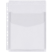 Koszulki poszerzane na katalogi z klapk� A4 180mic 10 sztuk PVC OF-42 BIURFOL