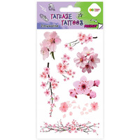 Naklejki TATUAŻE zmywalne SAKURA 100x200mm HA 4261 1020-UN01 Happy Color