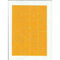 LITERY samoprzylepne 4cm (8) bia�e ARTDRUK