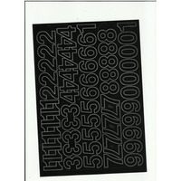 LITERY samoprzylepne 3cm (8) j.��te ARTDRUK