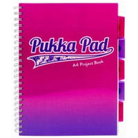 Koozeszyt A4 kratka rowy PROJECT BOOK FUSION 8408-FUS PUKKA