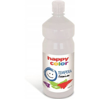 Farba TEMPERA Premium 1000ml biaa HAPPY COLOR 3310 1000-0