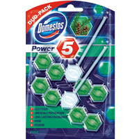 Zawieszka do toalety DOMESTOS POWER5 DUO 2x50g PINE