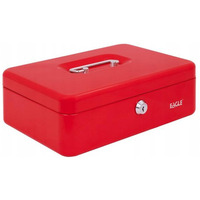 Kasetka na pieni�dze 8878M czerwona 82x192x262mm 120-1027 EAGLE