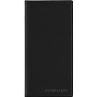 Wizytownik Etui na 96 wizytwek Premium czarny WI-24-01 BIURFOL