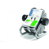 Wizytownik obrotowy na 400wiztwek A-Z srebrny DURABLE 248123