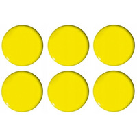 Magnesy do tablic te wypuke 30mm (6szt.) GM301-PY6 TETIS