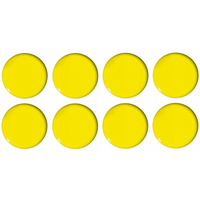 Magnesy do tablic te wypuke 20mm (8szt.) GM300-PY8 TETIS