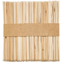 Patyczki kreatywne drewniane 140mm jumbo naturalne (50szt.) PND140 BREWIS