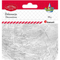 W�osy anielskie 20g bia�e 389726 TITANUM