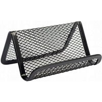 Przybornik na wizyt�wki NATUNA siatka czarny