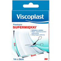 Plaster do ci�cia supermi�kki 8cm x 1m VISCOPLAST PRESTOPOR YP201040042 3M