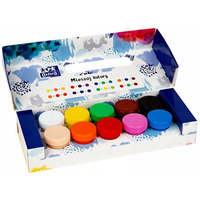 Farby plakatowe szkolne 10 kolorw 20ml zestaw 400167101 OXFORD