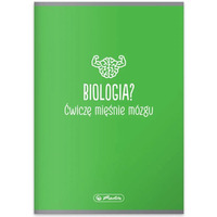 Zeszyt szkolny przedmiotowy A5 60 kartek w kratk 70g BIOLOGIA 9577404 HERLITZ