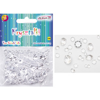 Kryszta�ki przezroczyste mix wielko�ci 12g MT-7783 ALIGA