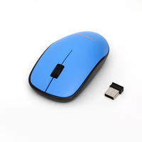 Mysz OMEGA bezprzewodowa optyczna 1200dpi USB niebieska (42862)