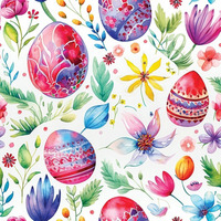 Serwetki Wielkanocne do koszyczka 33x33cm papierowe 20 sztuk na st WN-099 AHA