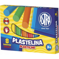 Plastelina szkolna dla dzieci zestaw 8 kolorw 83814902 ASTRA