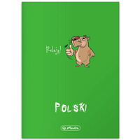 Zeszyt szkolny A5 60 kartek w linie 70g JĘZYK POLSKI 9500004 HERLITZ