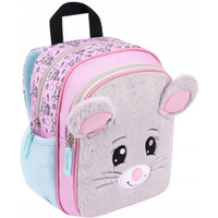 Plecak przedszkolny wycieczkowy Plecaczek pluszowy Mouse D-7 St.Majewski