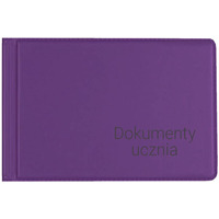 Okładka na dokumenty ucznia VIOLET KOD-12-05 BIURFOL