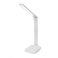 Lampka biurkowa led PLATINET REMUS biaa 5W 250lm 4500K z gniazdem USB-A (46010)