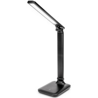 Lampka biurkowa led PLATINET REMUS czarna 5W 250lm 4500K z gniazdem USB-A (46009)