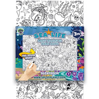 Obrus do kolorowania 160x110cm MORSKIE �YCIE (2szt.) Panta Plast