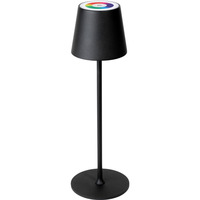 Lampka restauracyjno-barowa led PLATINET czarna RGB 4W 400lm wodoodporna z akumulatorem 4000mAh (PTL44RGB)