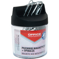 Spinacze okrge 26mm w pudeku magnetycznym (100szt.) OFFICE PRODUCTS 18184421-99