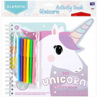 Zestaw kreatywny do kolorowania + pisaki UNICORN 497702 STARPAK