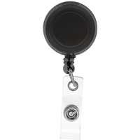 Mechanizm ściągający do identyfikatorów czarny 65cm K04.4569