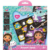 Zdrapywanka Gabbys Dollhouse + d�ugopis 6ark. 19, 5x19, 5cm 420748 MOXY