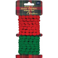Zestaw sznurków ozdobnych 2x1m Christmas INTERDRUK