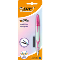 Pióro wieczne + naboje(6) + wymazywacz EasyClic 993084 BIC