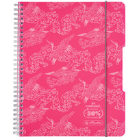 Ko�ozeszyt A5 80k kratka ECO PP COLORS r�owy 400198751 HERLITZ