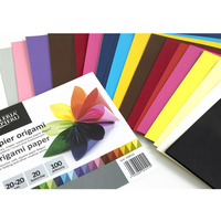 Papier do origami mix kolorów 15x15cm (100ark.) 80g/m2 208015 Galeria Papieru