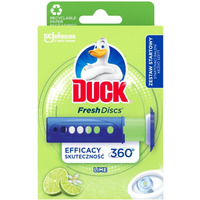 Żelowy krążek do WC z dozownikiem 36ml DUCK Lime Burst